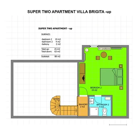 Appartement Brigita 1